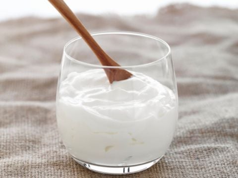 Pancake con yogurt