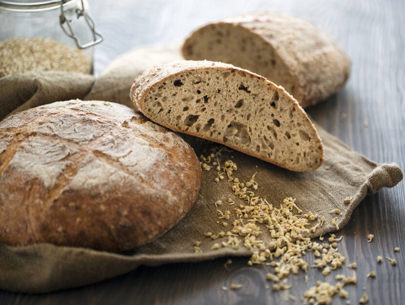 Pane di grano saraceno fatto in casa