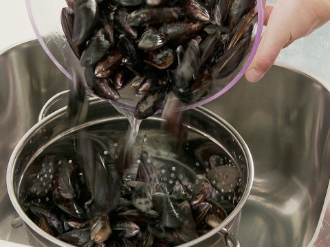 Come pulire le cozze