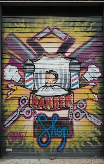 graffito negozio
