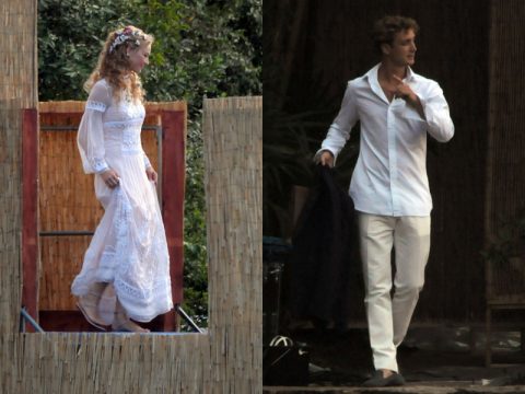 Beatrice Borromeo e Pierre Casiraghi: i cambi di look degli sposi e degli ospiti