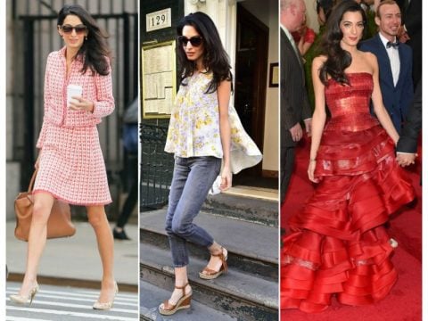 Copia i look di Amal Alamuddin in versione low cost