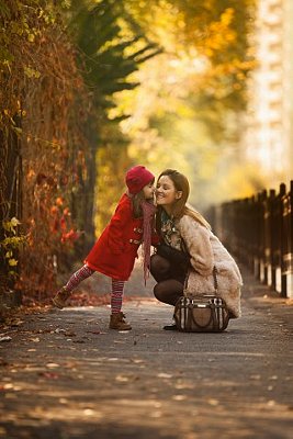 Mother and daughter