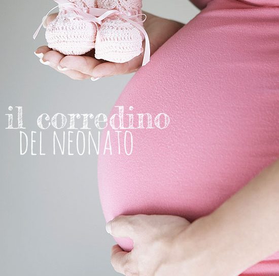 Corredino: l'indispensabile per il neonato