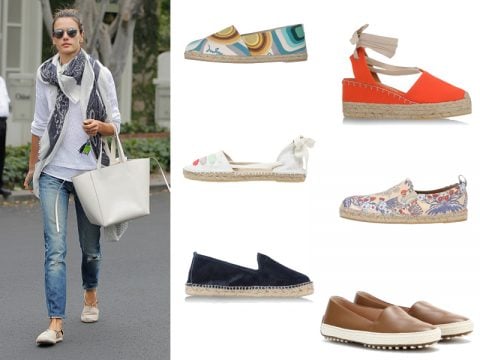 Sfrutta anche in autunno le espadrillas