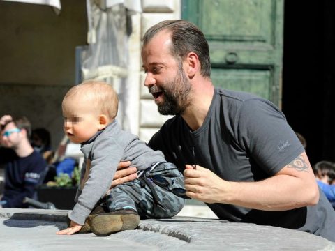 Il secondo figlio di Fabio Volo