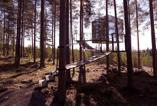 The Mirrorcube, Treehotel, Svezia