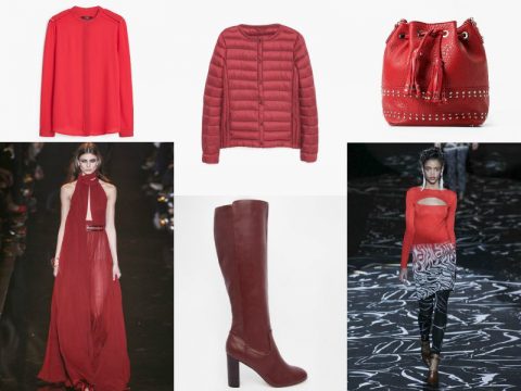 Rosso: il colore di tendenza per l'autunno-inverno