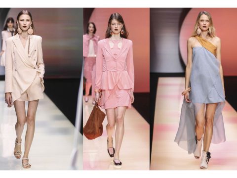 La primavera-estate "en rose" di Emporio Armani