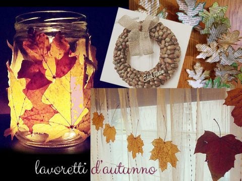 Lavoretti d'autunno con i bambini