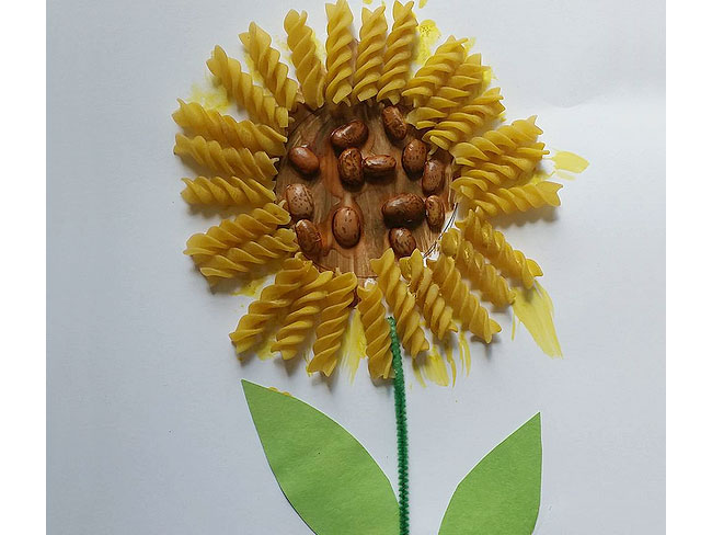 Come fare il fiore con la pasta