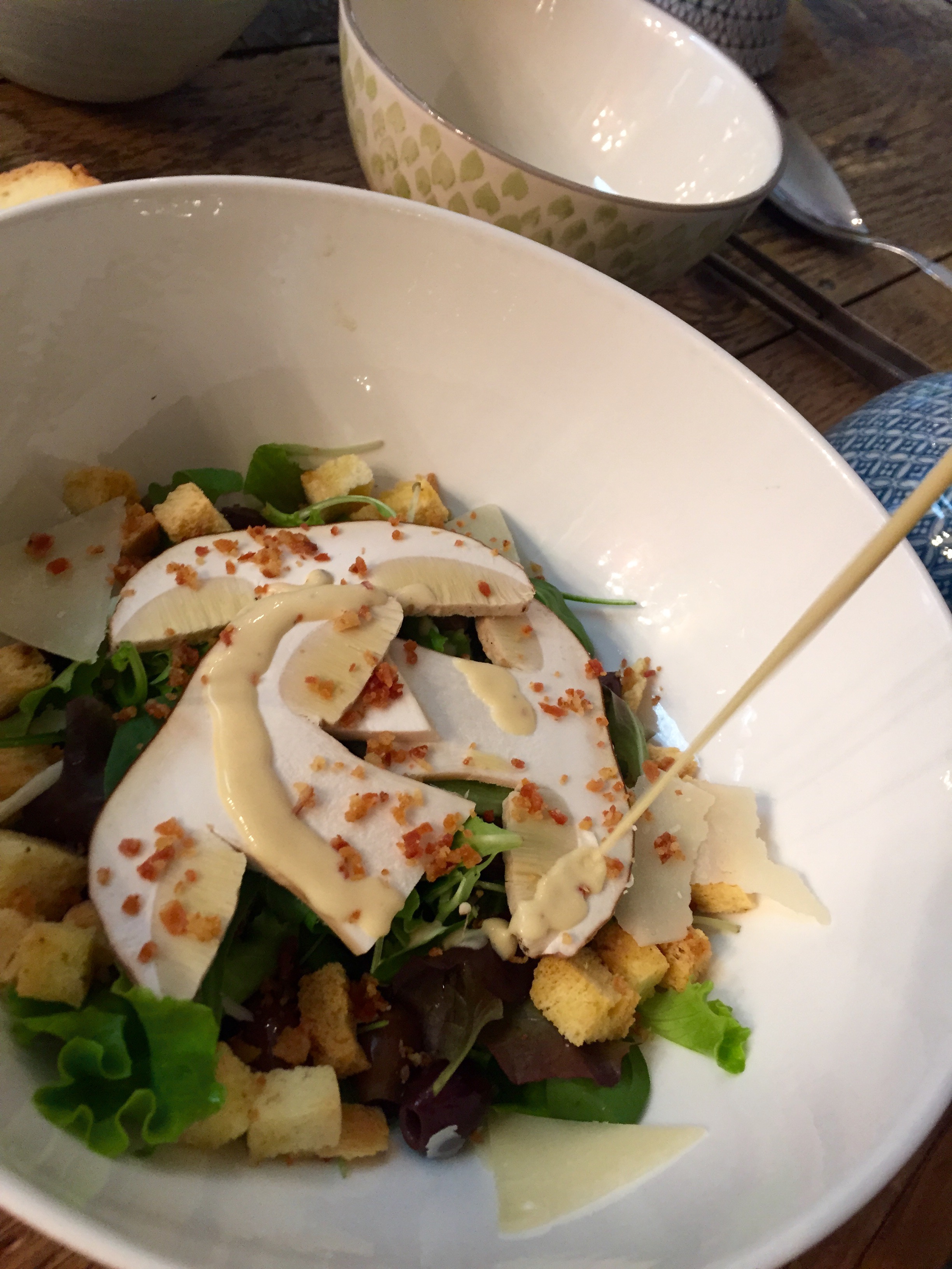 Caesar salad di porcini Donna Moderna