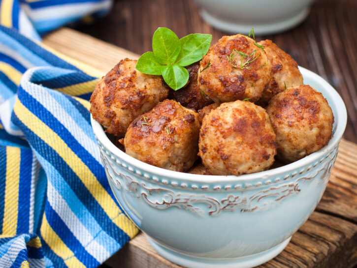 Polpettine vegetariane speziate