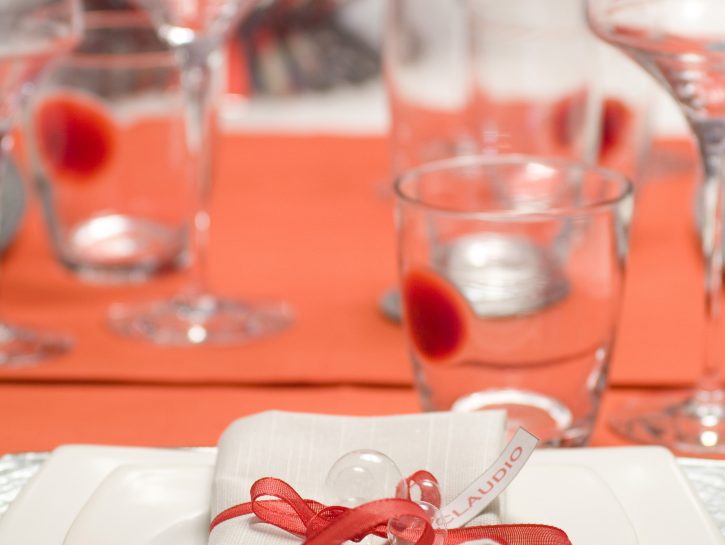 Portatovagliolo segnaposto: decorazioni pranzo di Natale