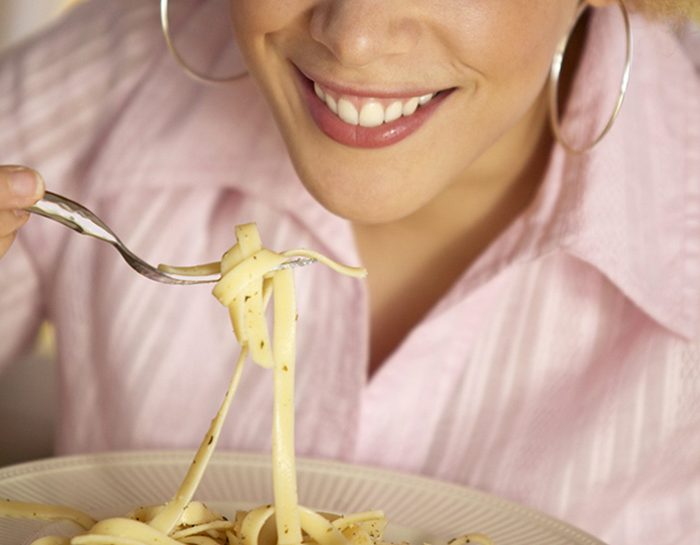 Martedì: fettuccine e lenticchie