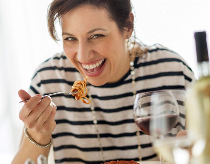 Lunedì: spaghetti al pomodoro