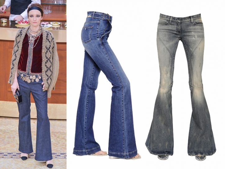 Il ritorno dei jeans a zampa di elefante Donna Moderna