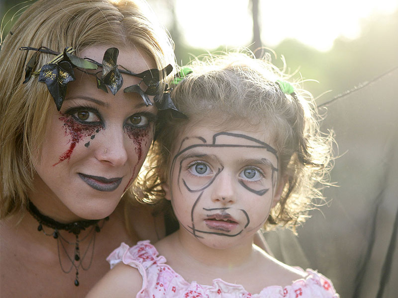 Trucco Halloween Per Bambini Donna Moderna