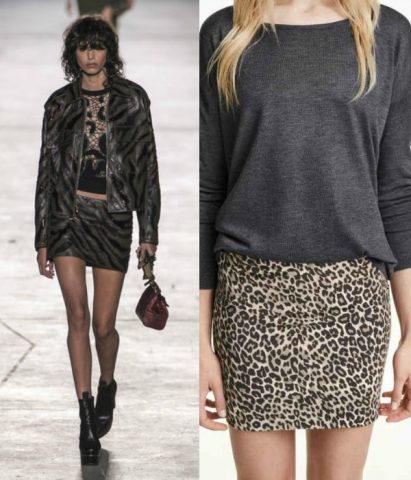 Minigonna MYFO Con Frange Donna, Nero | Milano - Foto 7