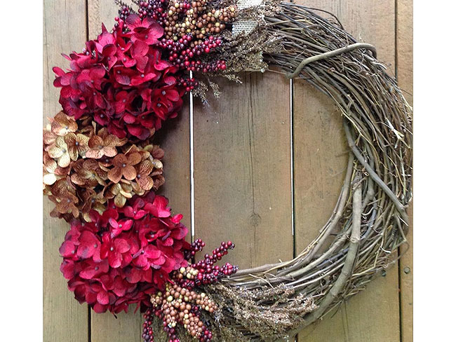 Ghirlanda Autunnale 50 Cm Con Bacche, Zucche E Foglie Di Eucalipto - Decorazione Per Porta, Camino, Parete - Ringraziamento E Halloween