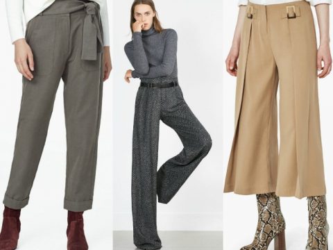 I pantaloni per l'autunno-inverno 2015