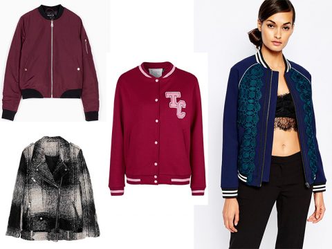 Bomber e giubbotti: i modelli perfetti per l'autunno-inverno 2015