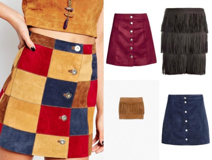 Come indossare una gonna in suede - Donna Moderna