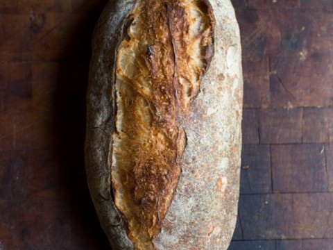 Pane con la farina di ceci: