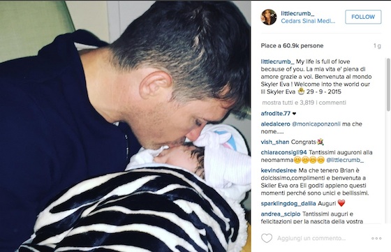 Benvenuta a Skyler Eva, la figlia di Elisabetta Canalis