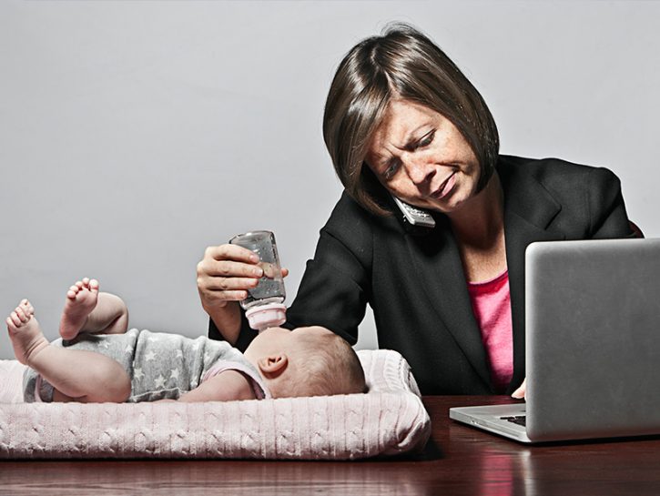 I pregiudizi sulle mamme lavoratrici