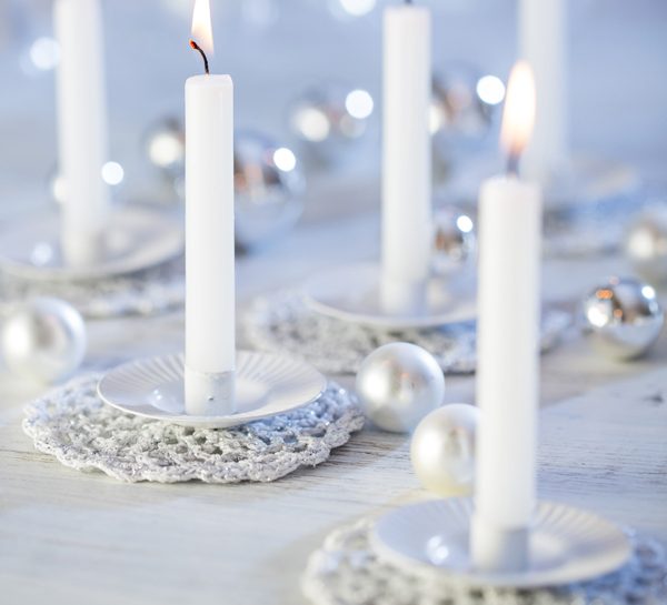 Decorazioni Natalizie Bianche.Bianco Natale Decorazioni Total White Donna Moderna