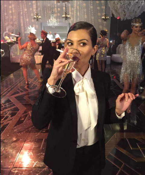 Party in stile Grande Gatsby per i Kardashian-Jenner - Donna Moderna