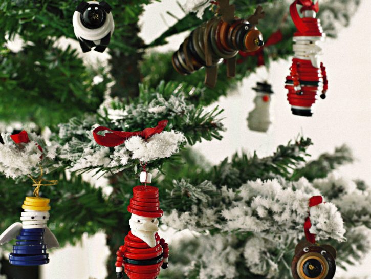 Alberi Di Natale Decorati.Albero Di Natale Fai Da Te Le Decorazioni Da Appendere Donna Moderna