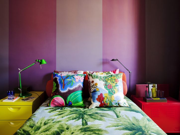 Arredare la camera da letto: colore e fantasia