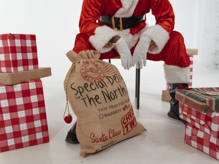 Come realizzare un sacco di Babbo Natale
