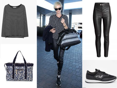 Copia la star: il look sportivo e glam di Charlize Theron