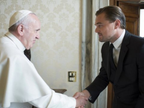 Leonardo DiCaprio incontra Papa Francesco in udienza privata