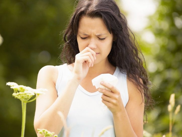 Allergia ai pollini, cosa non mangiare