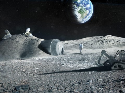 Un villaggio sulla Luna: entro il 2030 i primi insediamenti