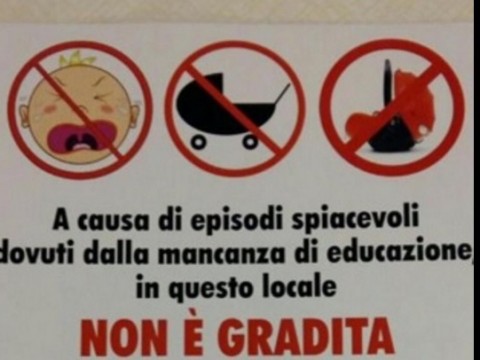 Perché sono d'accordo con il ristorante "vietato ai bambini"