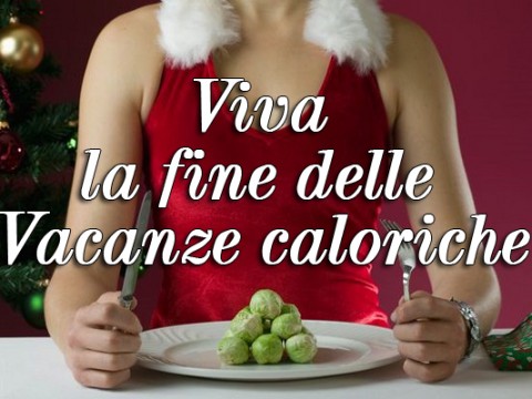 Festeggiamo la fine delle ipercaloriche vacanze di Natale
