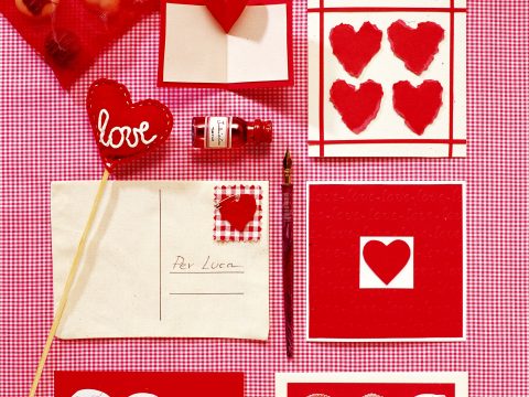 Crea il biglietto d'auguri fai da te per San Valentino