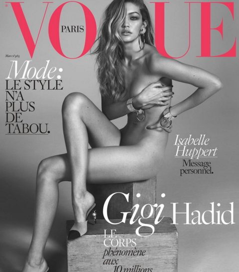 Gigi Hadid nuda conquista Vogue (e il mondo)