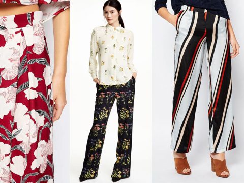 Pantaloni a fantasia per la primavera