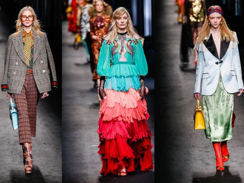 Romanticismo vintage e ispirazione street per Gucci