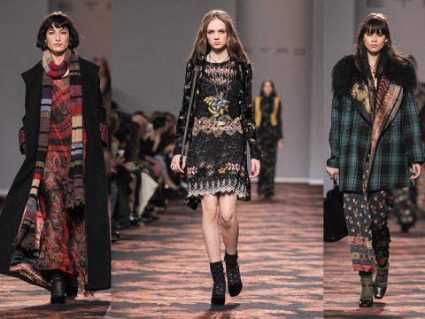 Gipsy con un tocco grunge: a Milano è il turno di Etro