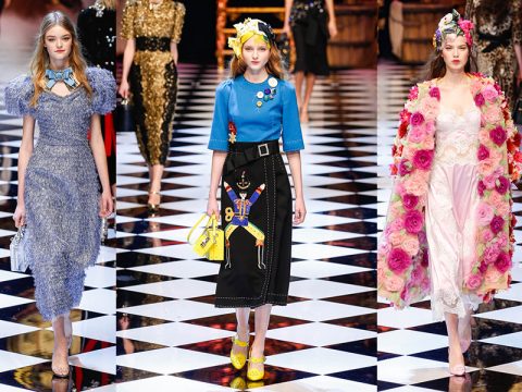 Il mondo delle favole sulla passerella di Dolce & Gabbana