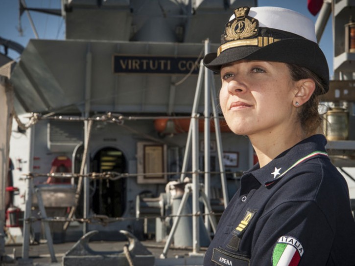 Donne in Marina: ecco Maria Arena, Tenente di vascello