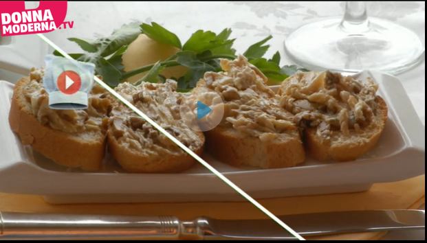 Video ricetta: Tartine con lenticchie rosse