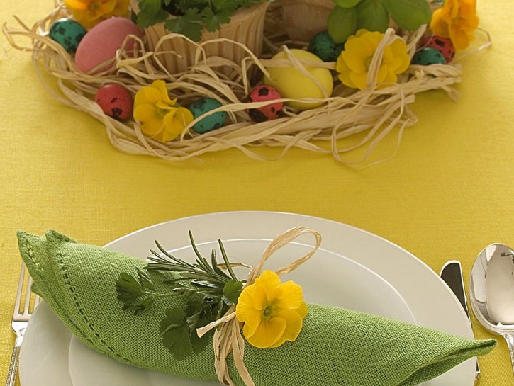 Decorazioni Per La Tavola Fai Da Te Decorazioni per la tavola di Pasqua fai da te: consigli, idee, foto
